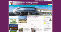 Desktop Screenshot of collegeprive-les-brouzils.fr